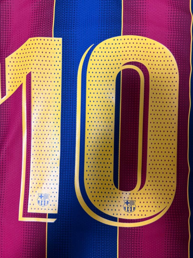 【正規品】メッシ　バルセロナ　20/21 ホーム　オーセンティック