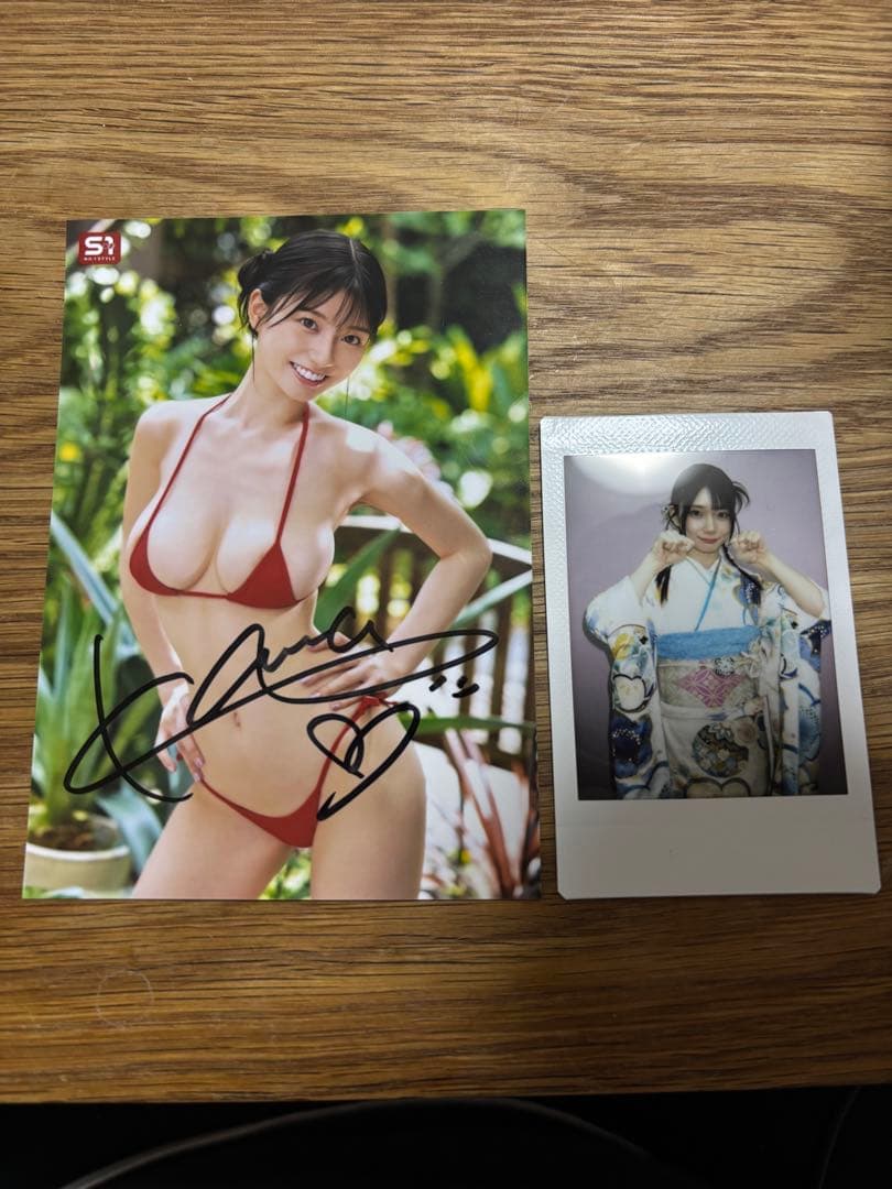 瀬戸環奈　直筆サイン入り生写真＆チェキ