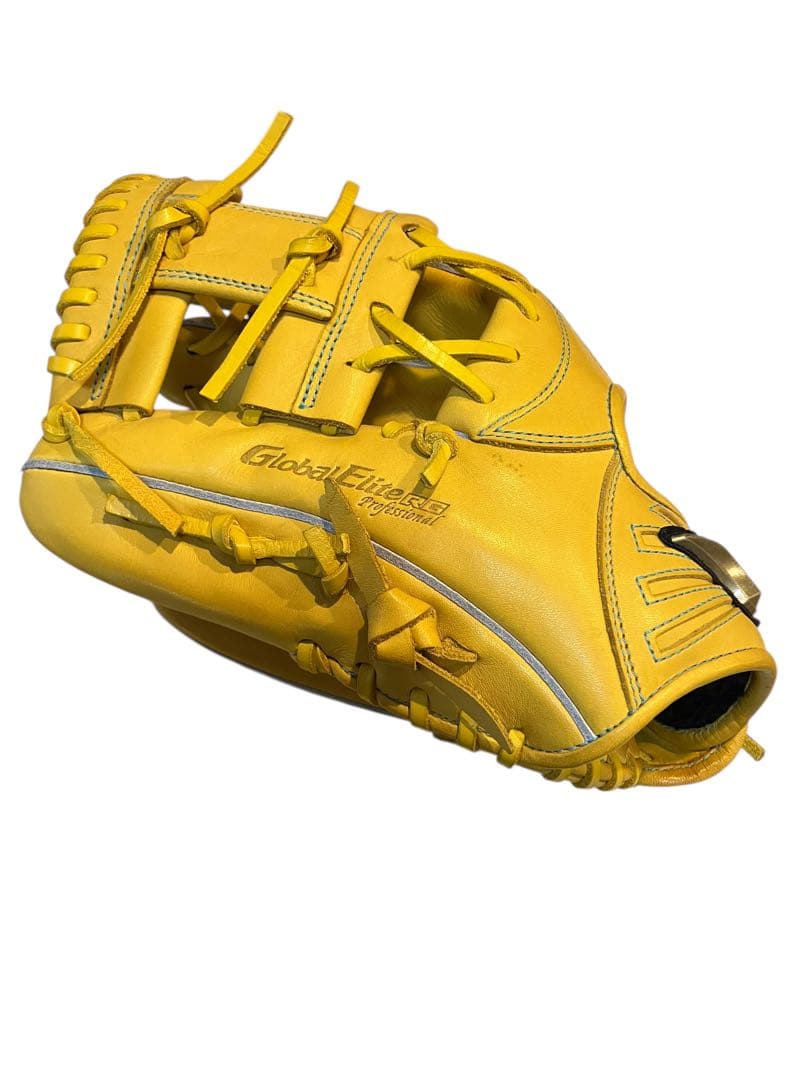ミズノ　Global Elite RG 軟式用 イエローグローブ左投げ用