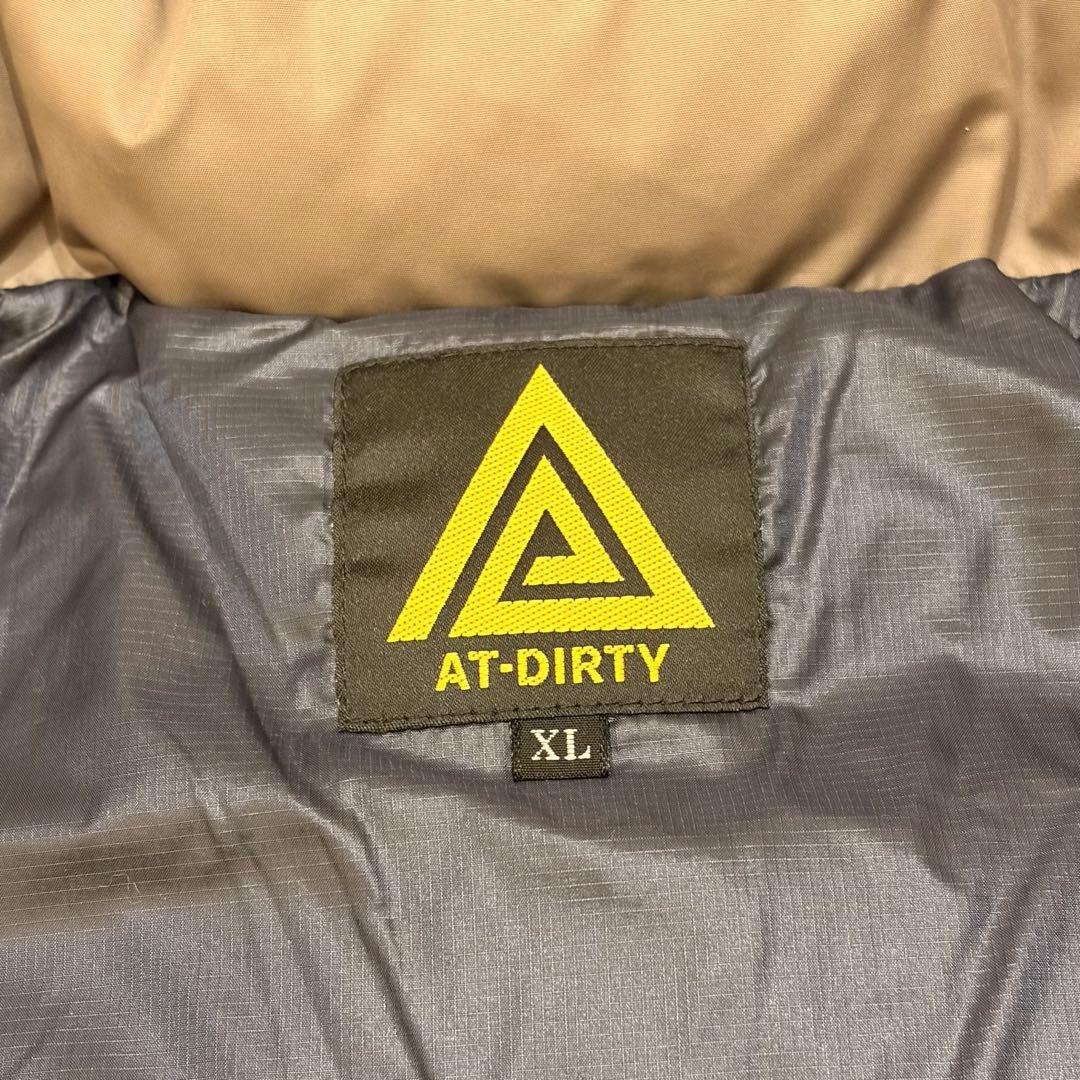 ★新品タグ付き★ AT-DIRTY ダウンジャケット グレー