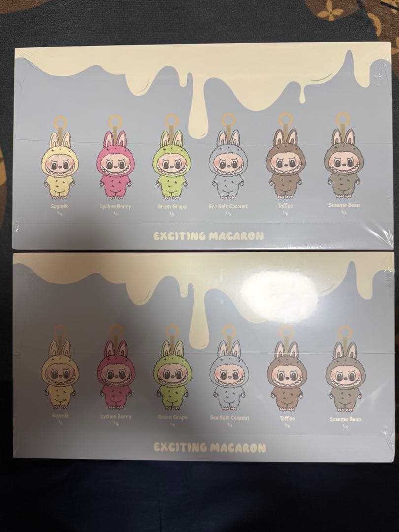 ポップマート ラブブ Exciting Macaron めいぐるみ 2セット