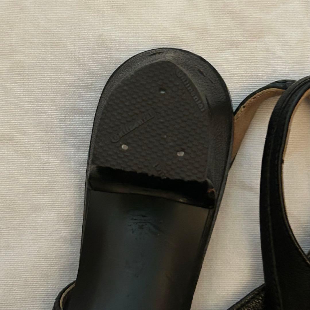 靴 miumiu archive vintage backflatshoes