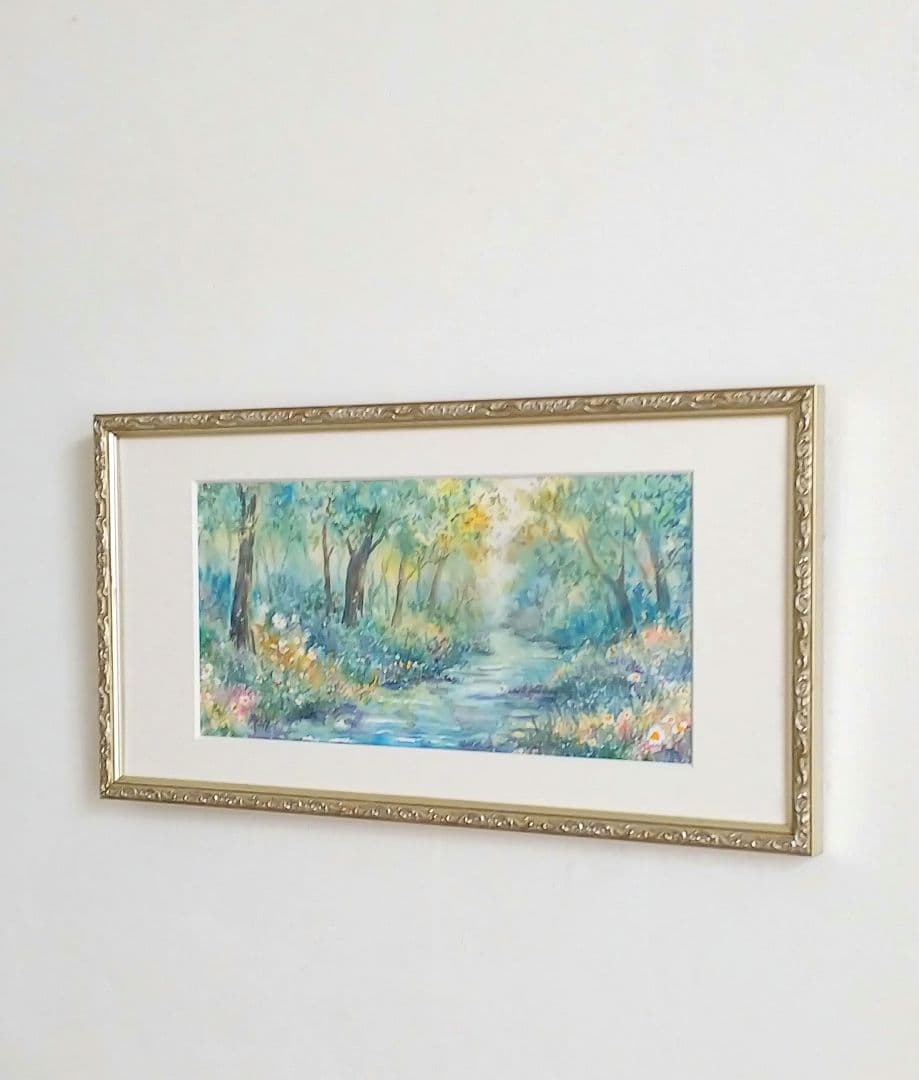 癒しの水彩画1143 祝宴