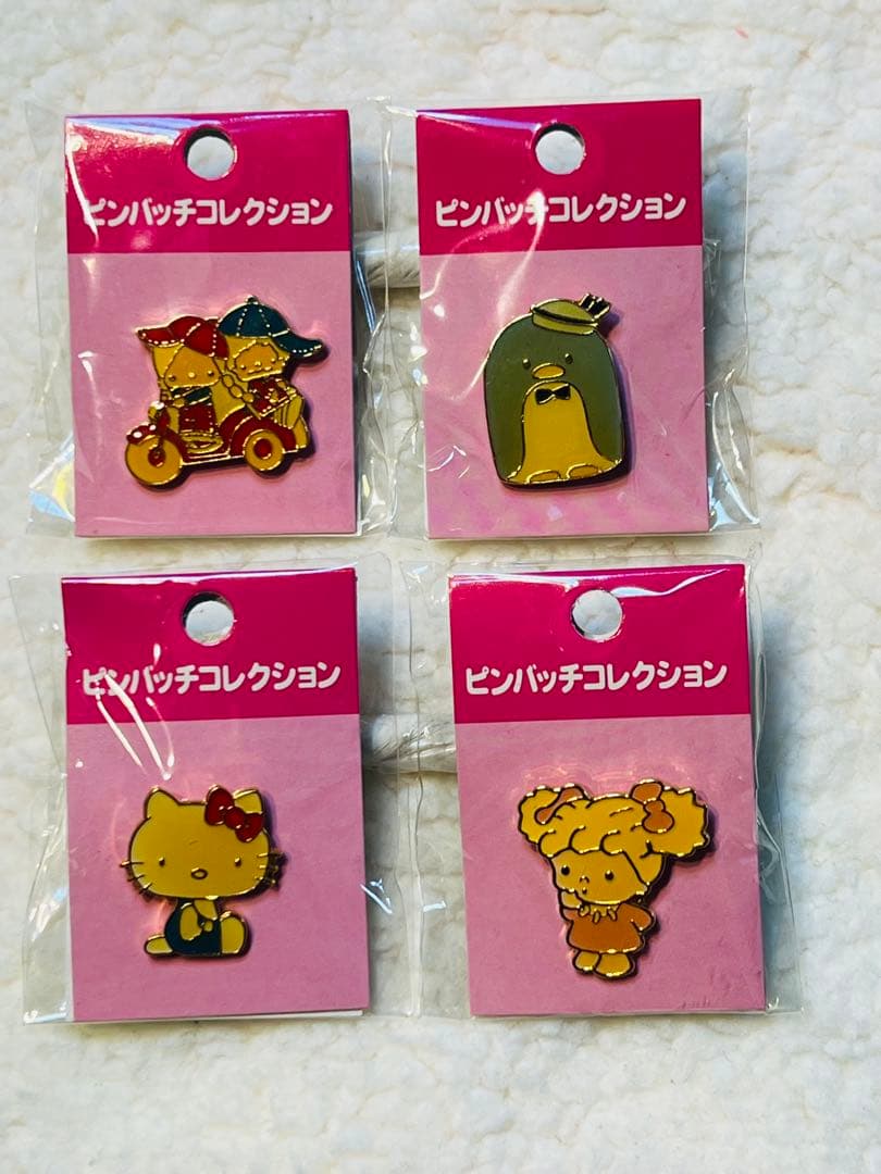 [激レア品] サンリオキャラクター　ピンバッジコレクション　全35種！
