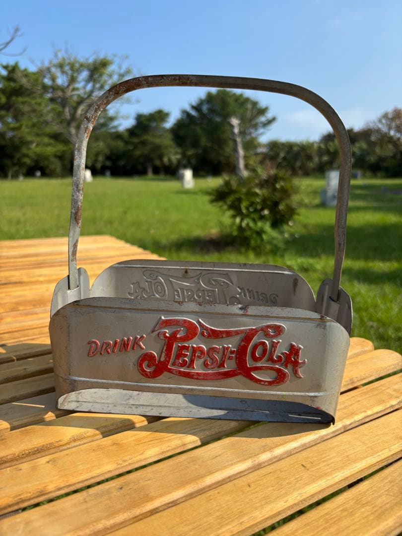 Pepsi飲料用ボックス　6P USAビンテージ品