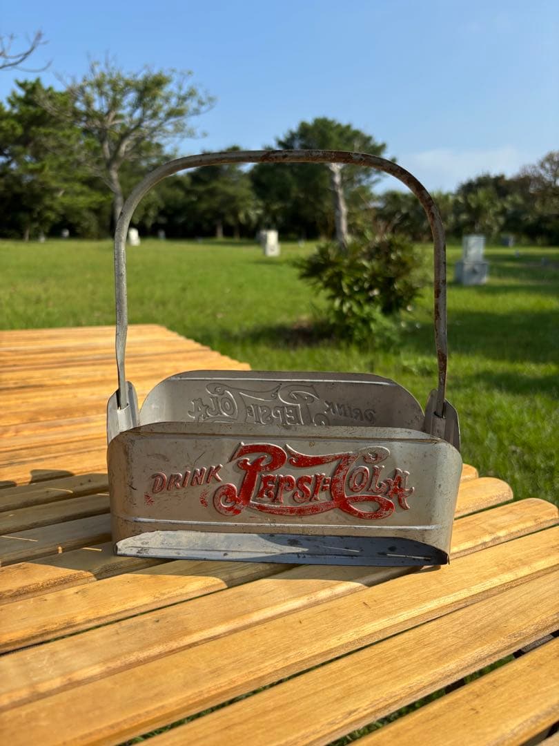 Pepsi飲料用ボックス　6P USAビンテージ品