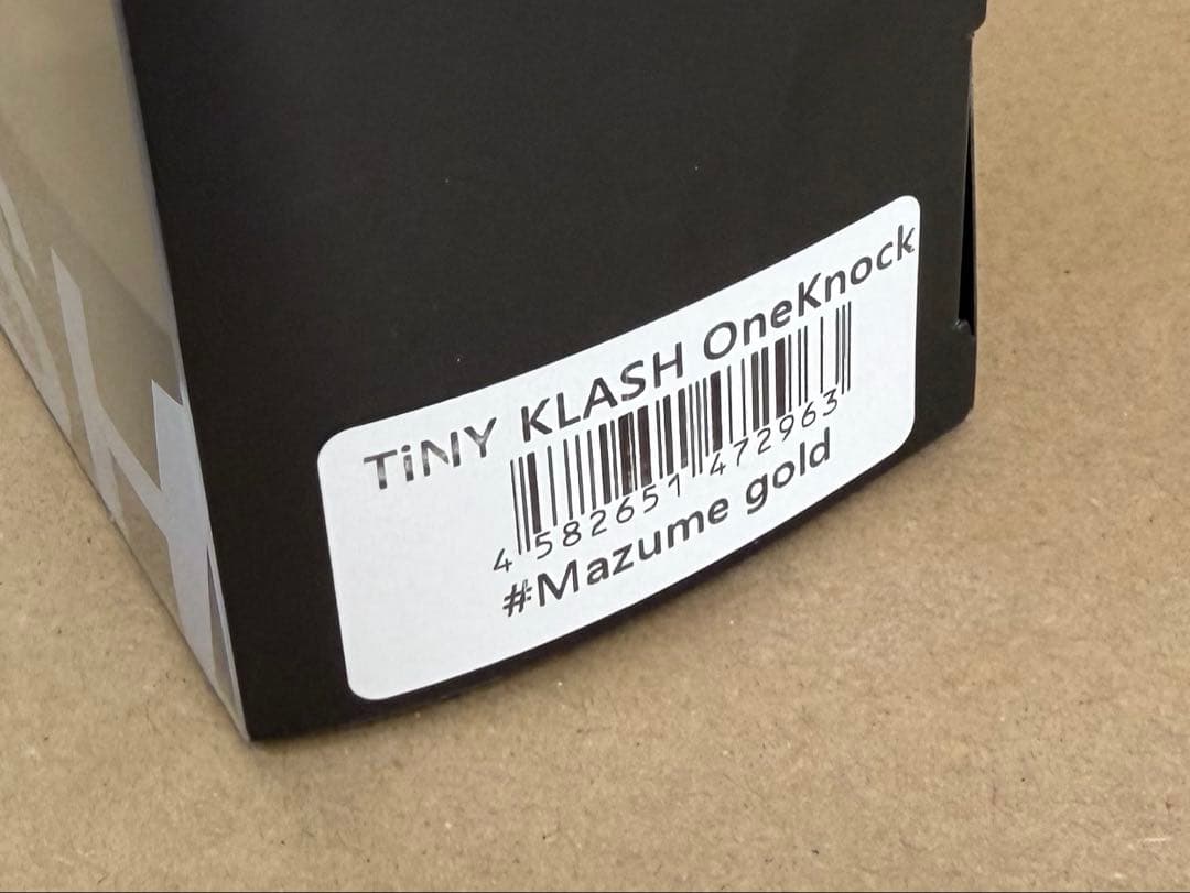 希少 DRT SUPLEX タイニークラッシュ ワンノッカー マズメゴールド