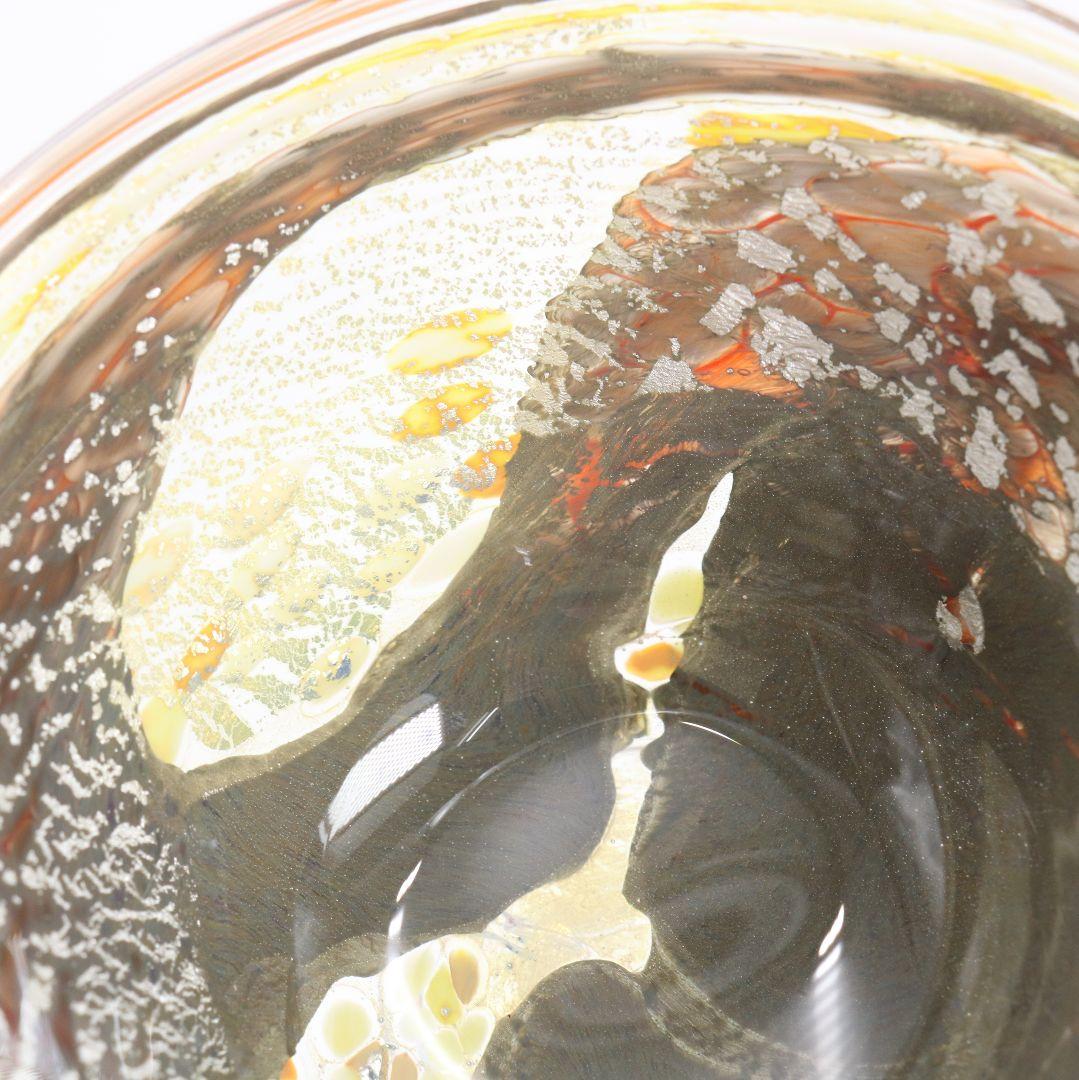 片岡操作 ガラス 鉢 ボウル 茶碗 硝子　C954　DD