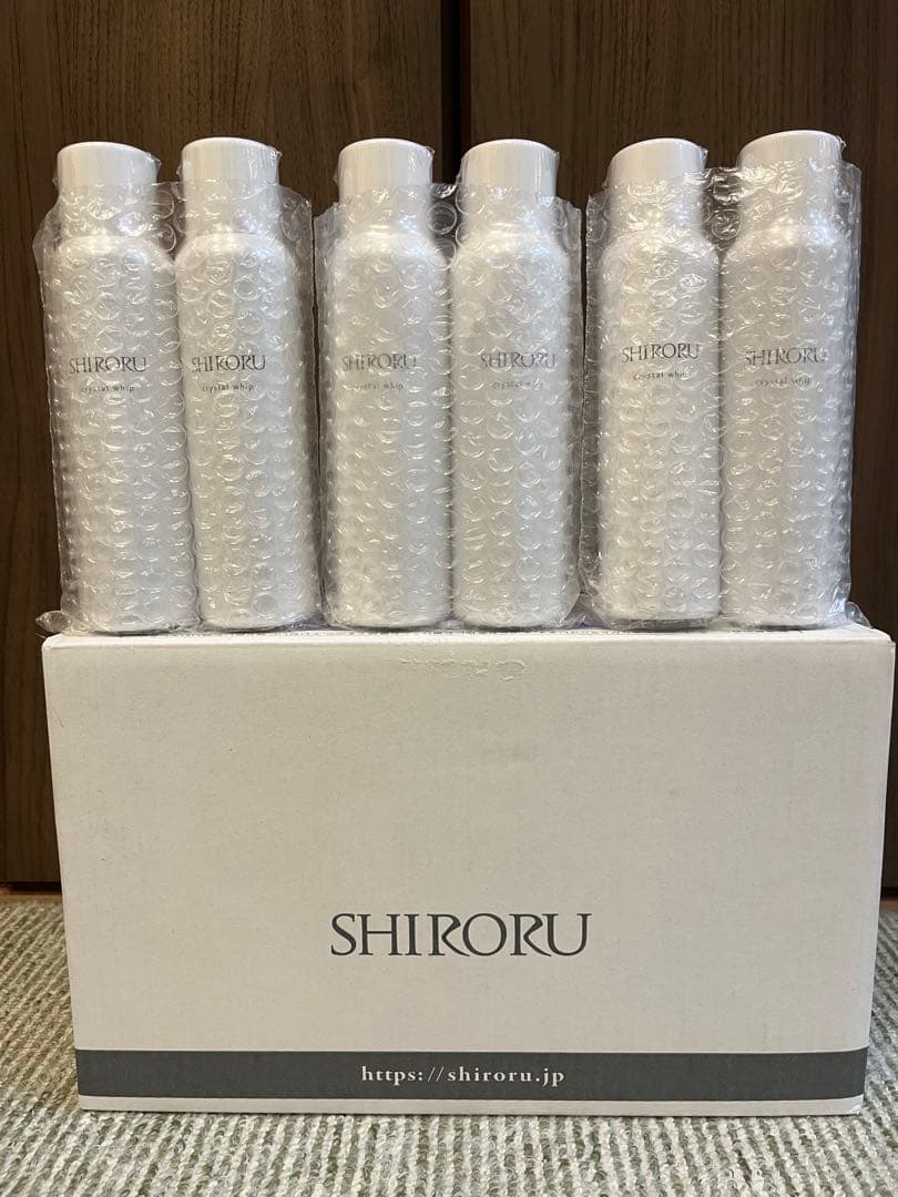 SHIRORU 洗顔料 クリスタルホイップ6本セット