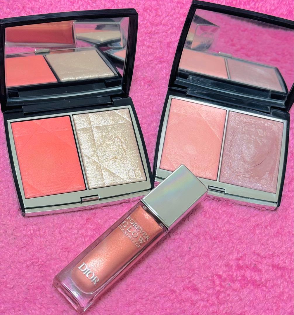 Dior ディオールスキン ルージュ ブラッシュ＆グロウ マキシマイザー セット