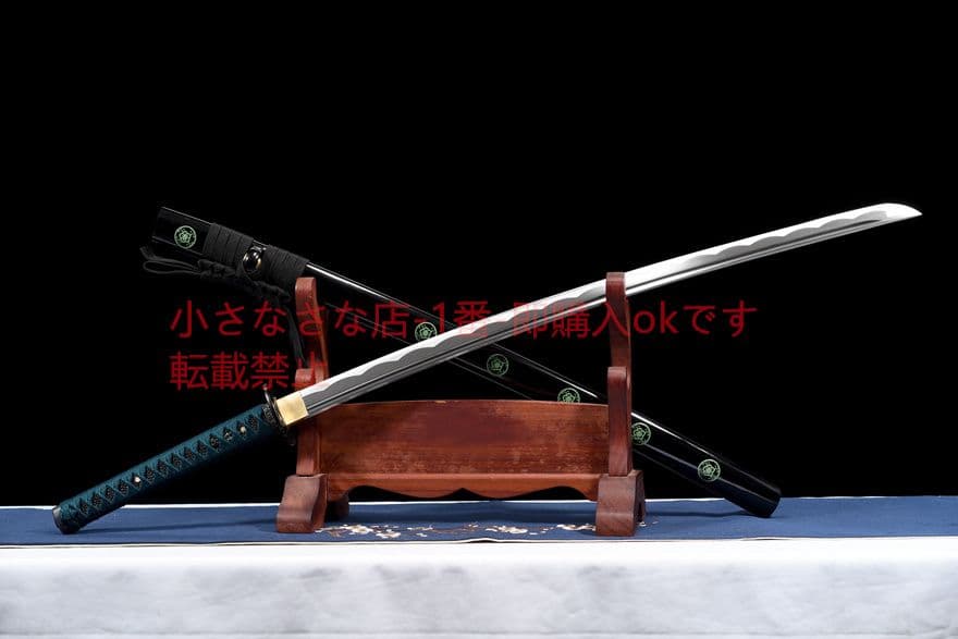 【清羽】中炭素鋼武士刀   古兵器 武具　刀装具　日本刀　模造刀 居合刀