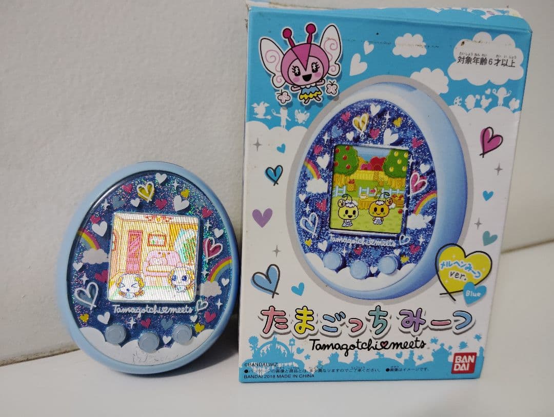 【箱付】　たまごっち　みーつ　メルヘンみーつver ブルー　BANDAI