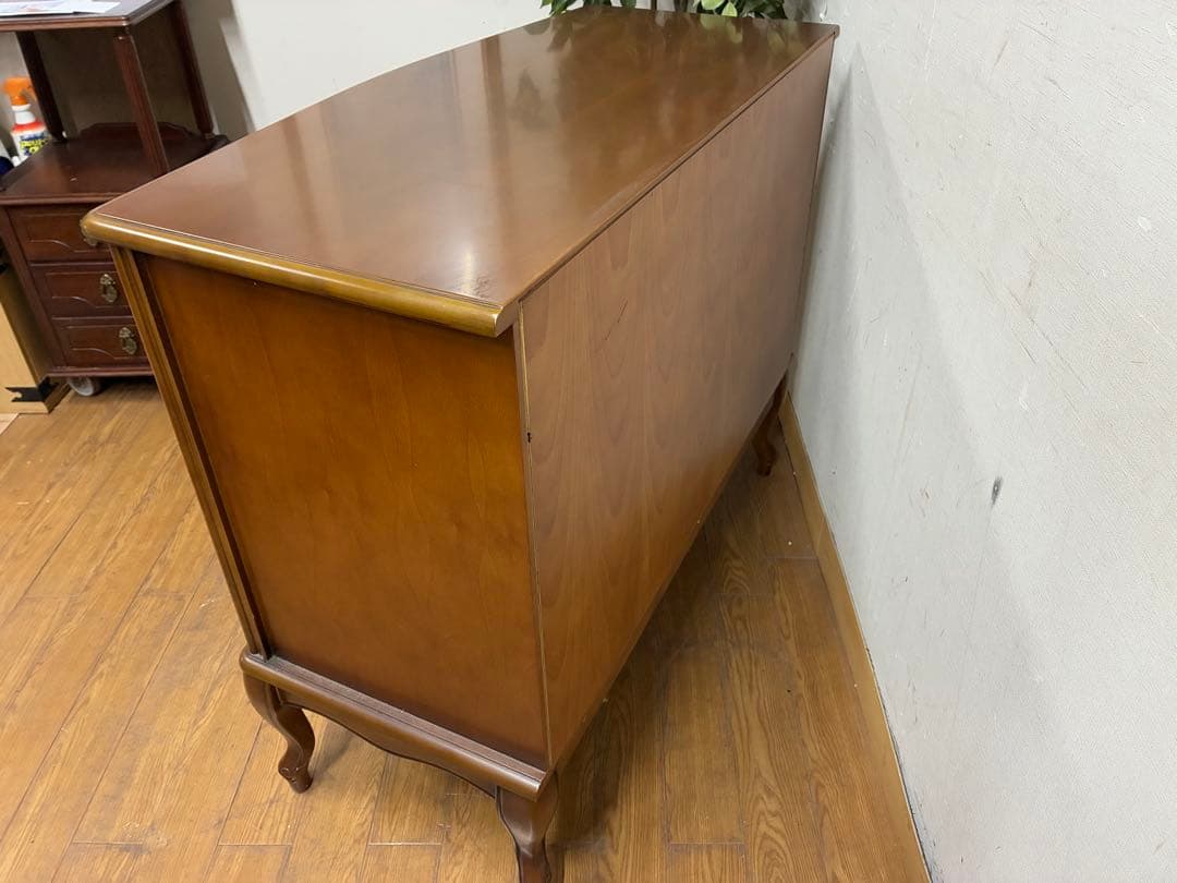 管409☆イタリア製☆アルティナージャ☆アンティーク☆4段チェスト☆マホガニー