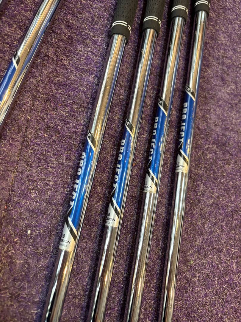 スリクソン　SRIXON Zxi7 4-P 7本 プロジェクトx 6、0