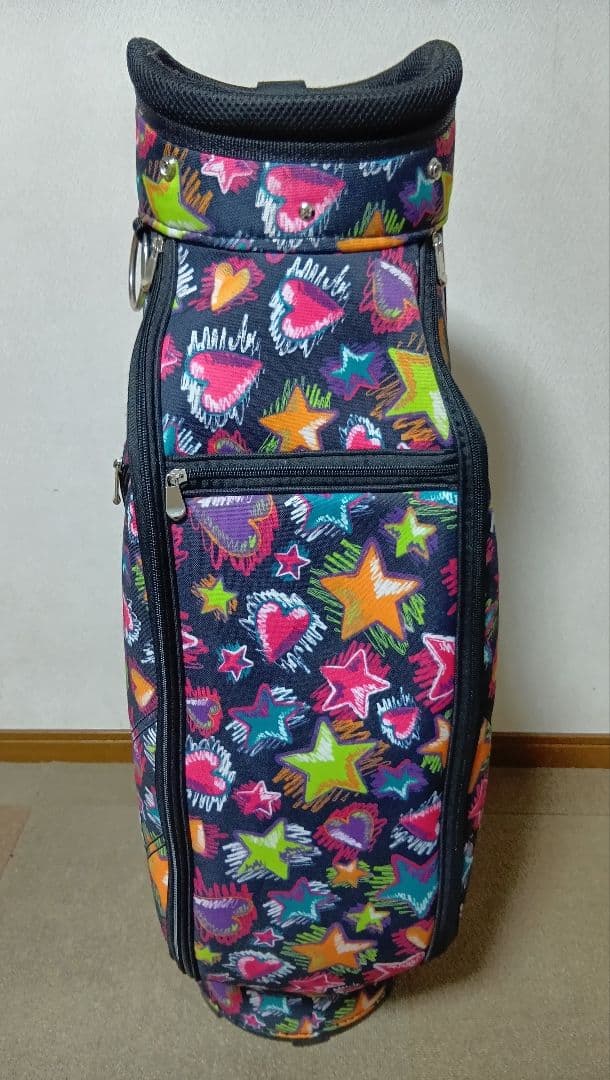 レディース　キャディバッグ　LAKISIX カラフル