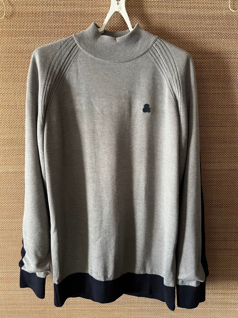 週末値下げ！(2月1日まで)and per se ハイネックセーター