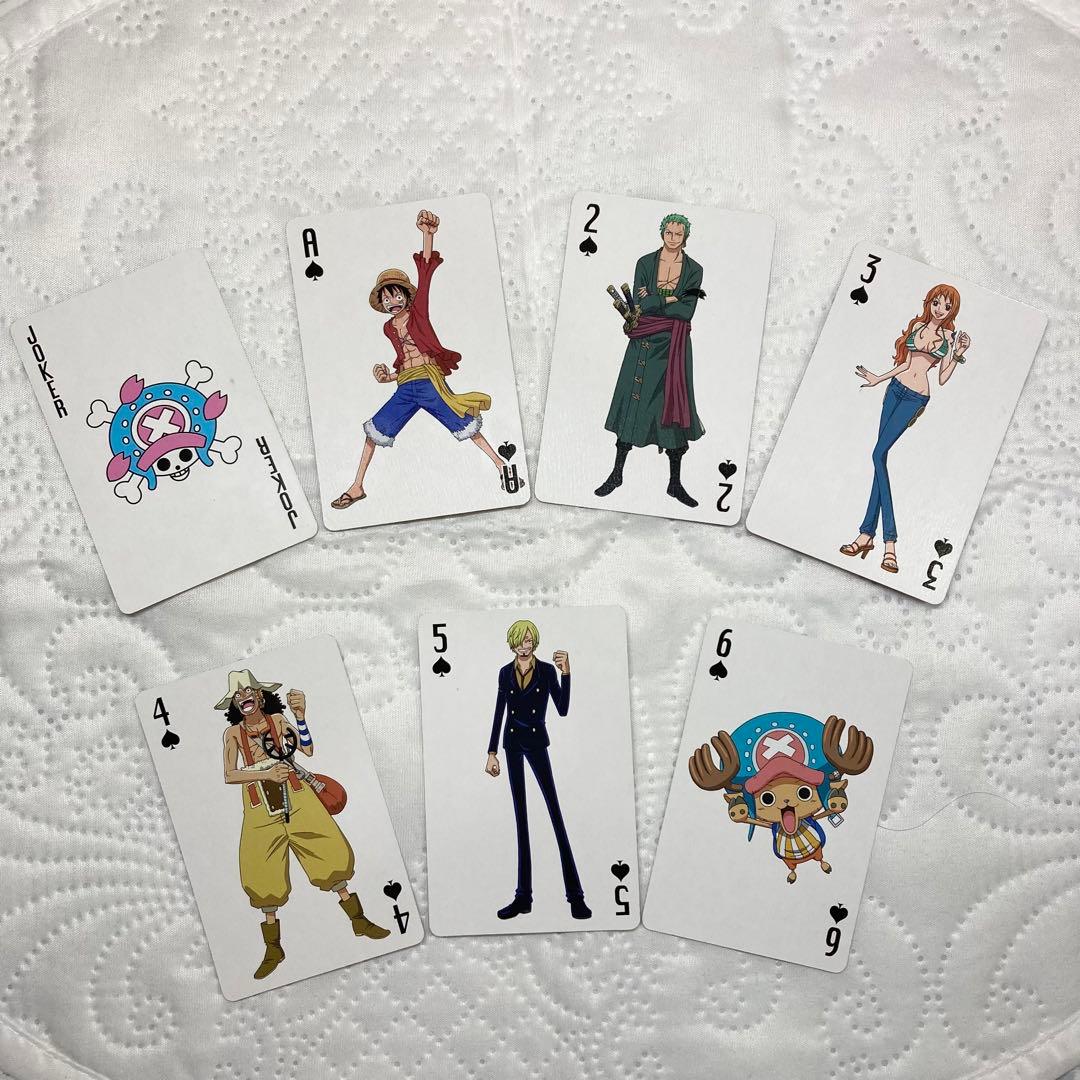 ワンピース ONE PIESE ハンドタオル コンプリートセット 新品トランプ付