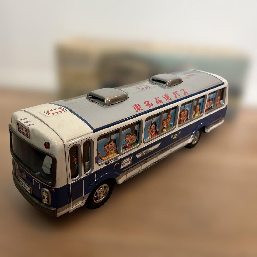 DAIYA ブリキのおもちゃ　東名高速バス