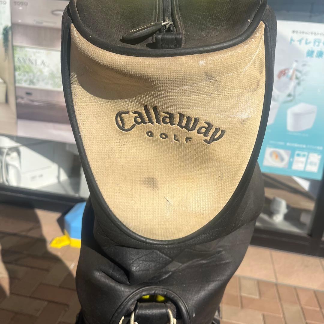 Callaway ブラックキャディバッグ 付属品あり