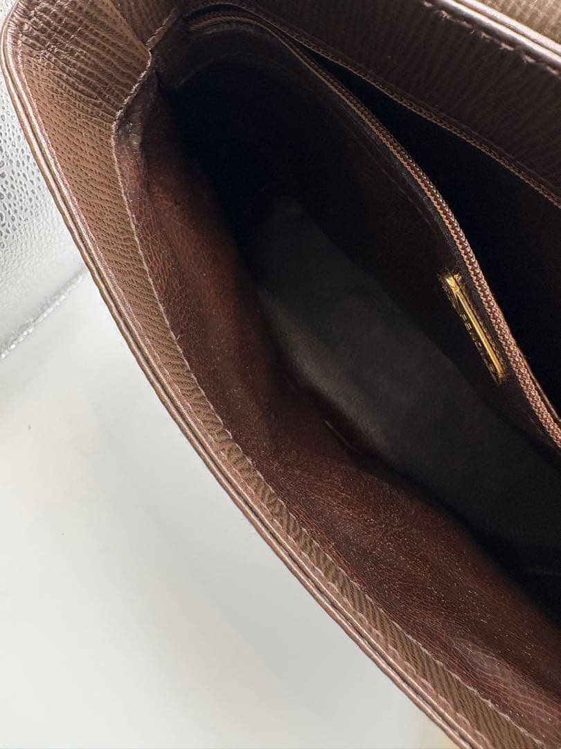 良品 フェンディ FENDI ショルダーバッグ ブラウン ヴィンテージ