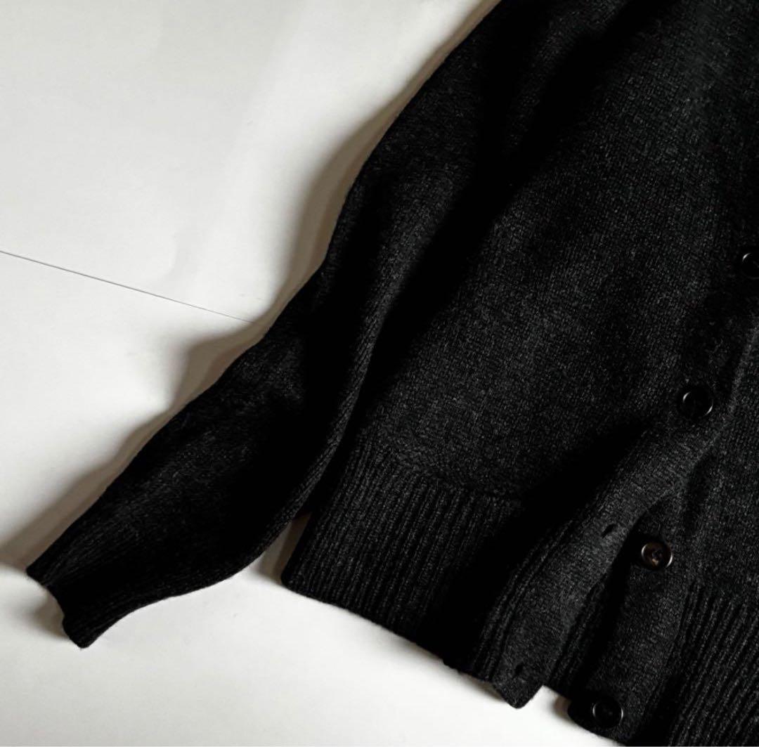 マーガレットハウエル ハイネック カーディガン 厚手 ニット