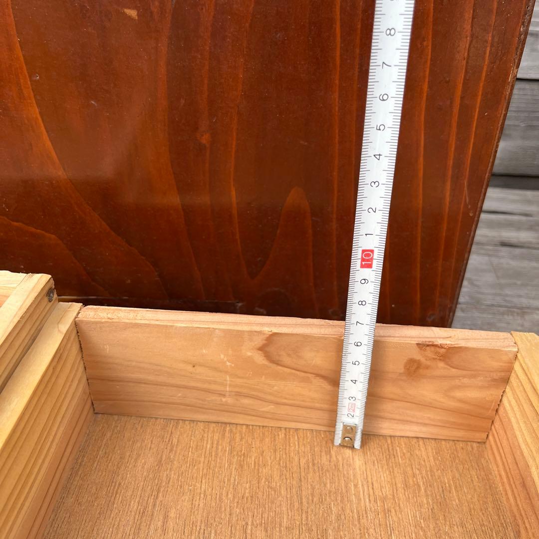 ヴィンテージ引き出し棚2個セット