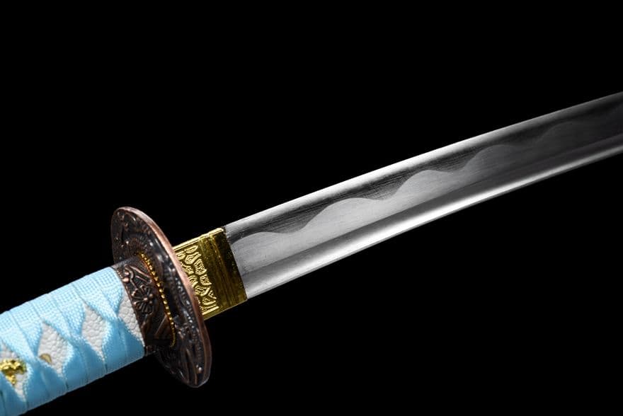 武具　刀装具　日本刀　模造刀   居合刀  ブルードラゴンサムライナイフ
