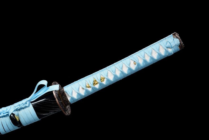 武具　刀装具　日本刀　模造刀   居合刀  ブルードラゴンサムライナイフ