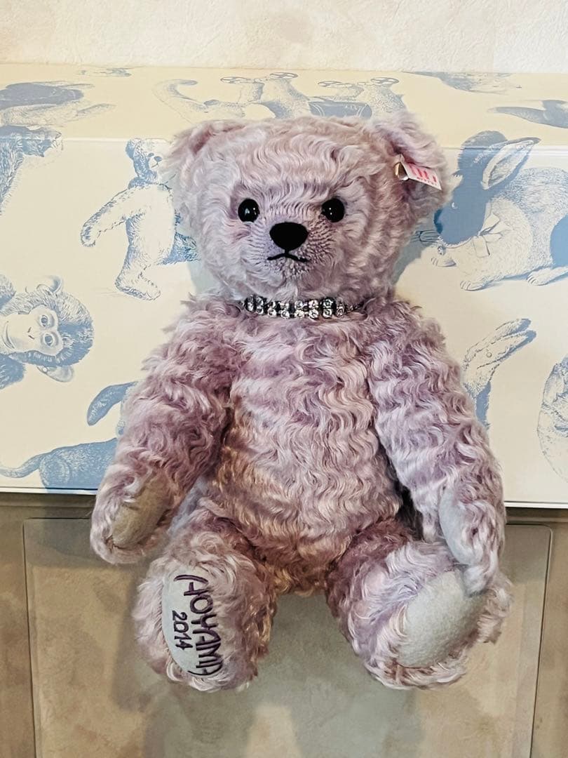 新品未使用　Steiff シュタイフ　お洒落ベア