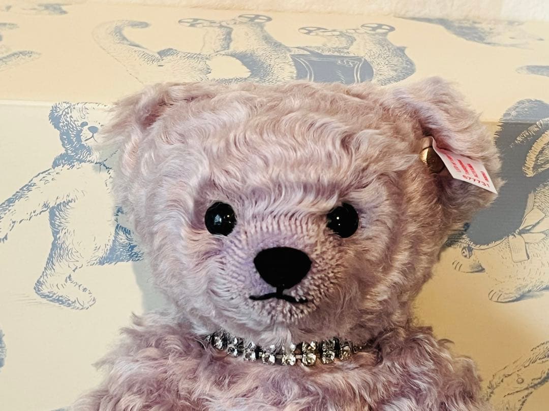 新品未使用　Steiff シュタイフ　お洒落ベア