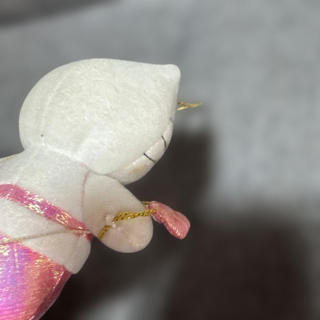 タグ付き希少品♡マーメイド　オーロラキティ♡1999♡ピンク人魚ぬいぐるみ