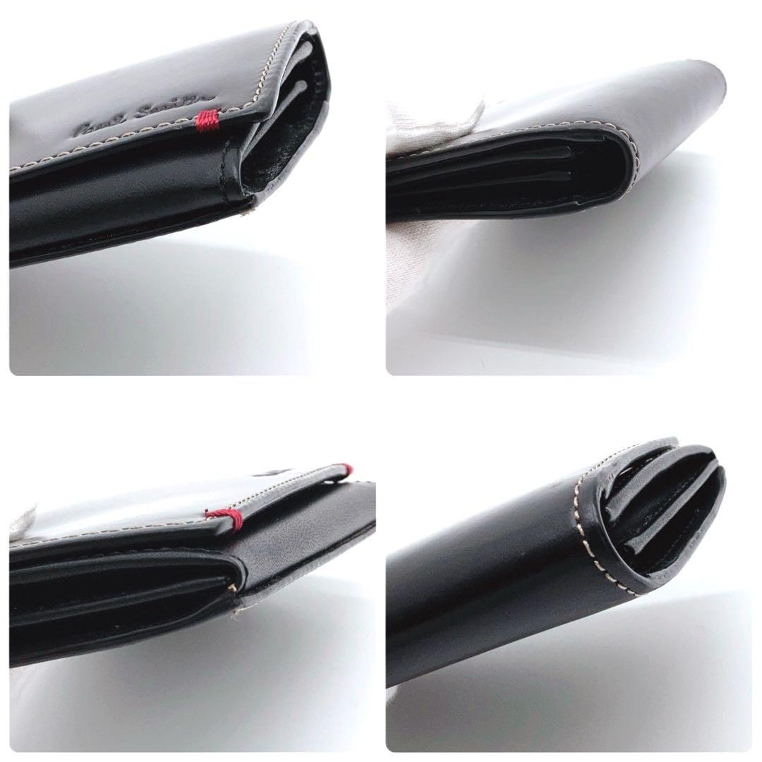 【美品】Paul Smith コードバン　名刺入れ　ブラック　総革仕上げ　最上位