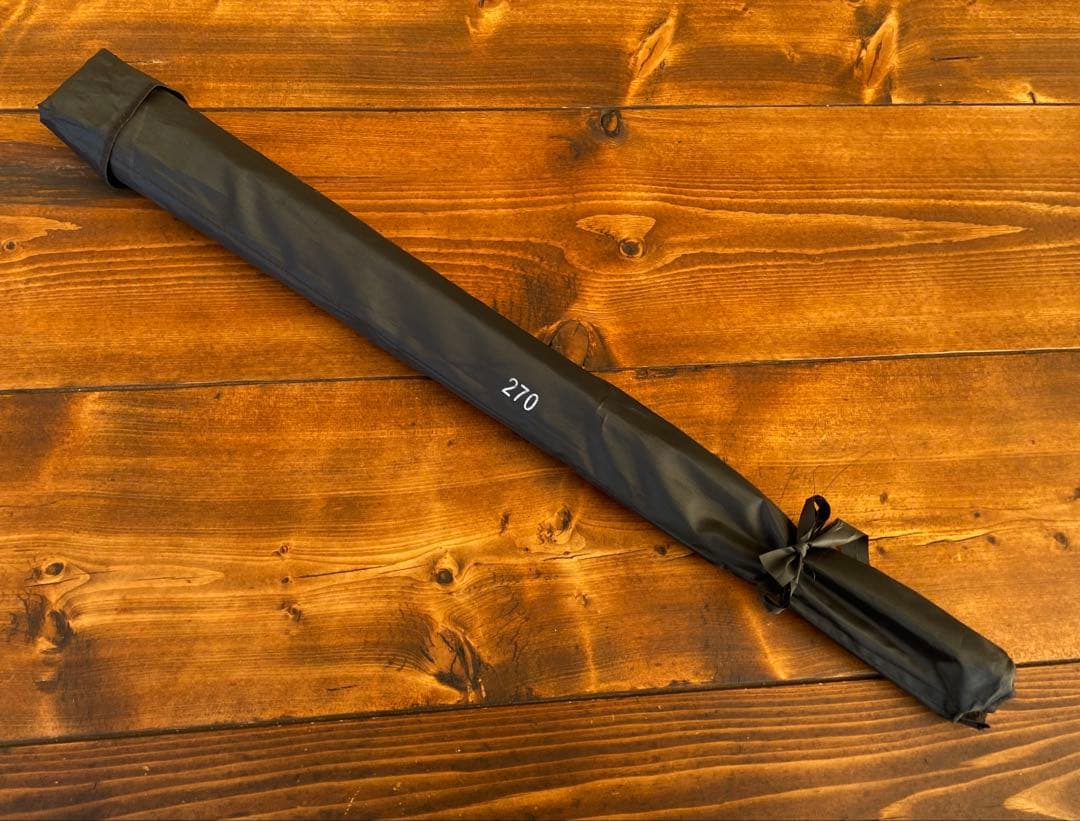 スピニングロッド カーボン　シーバス　9ft 270cm 4ピースパックロッド