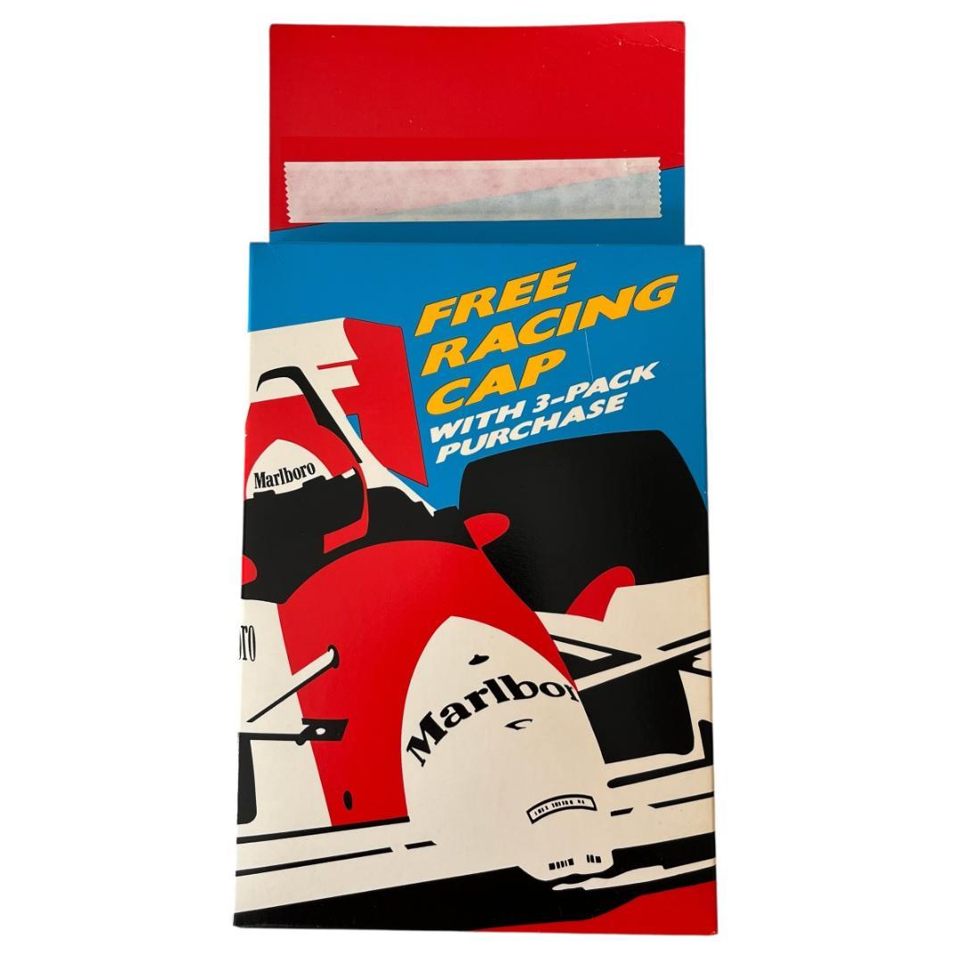 【ひ】Marlboro　マルボロ　タバコ　レーシング　キャップ