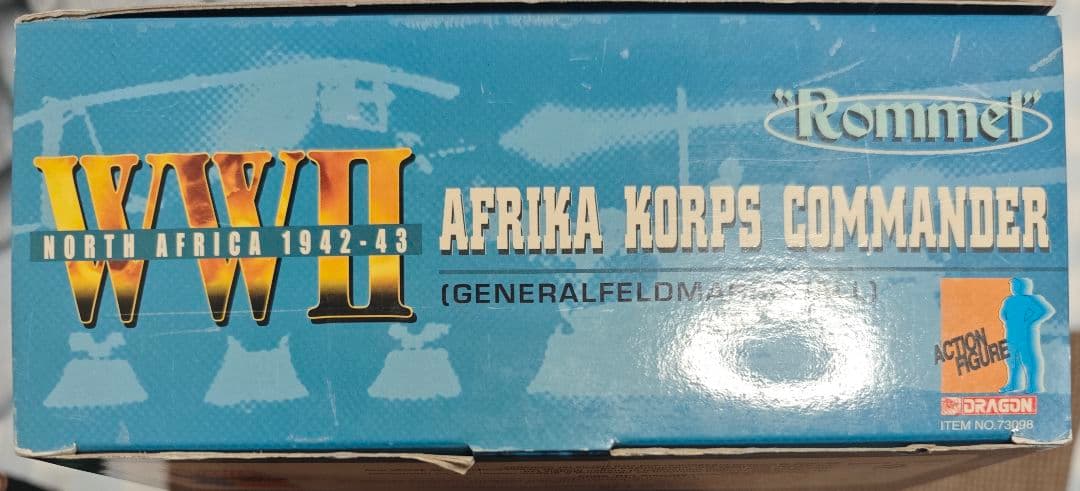 WWII アフリカ軍団指揮官 1942-43 ロンメル将軍