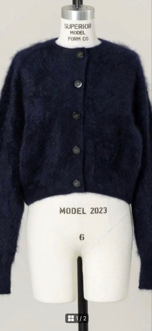 デレス　カシミヤカーディガン　deres