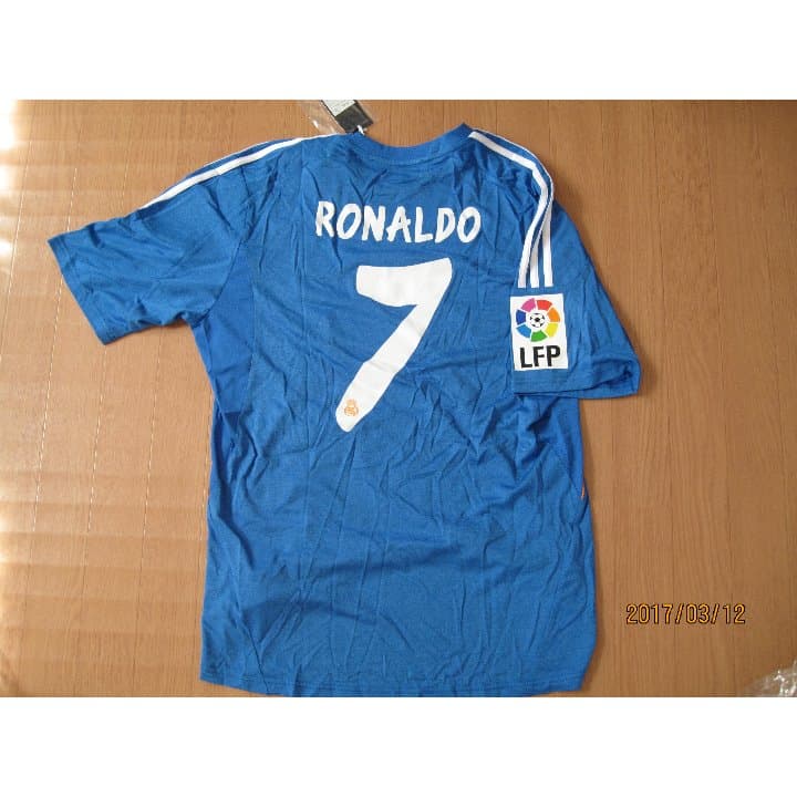 元レアル・マドリード クリスティアーノ・ロナウド選手 3rdユニフォーム