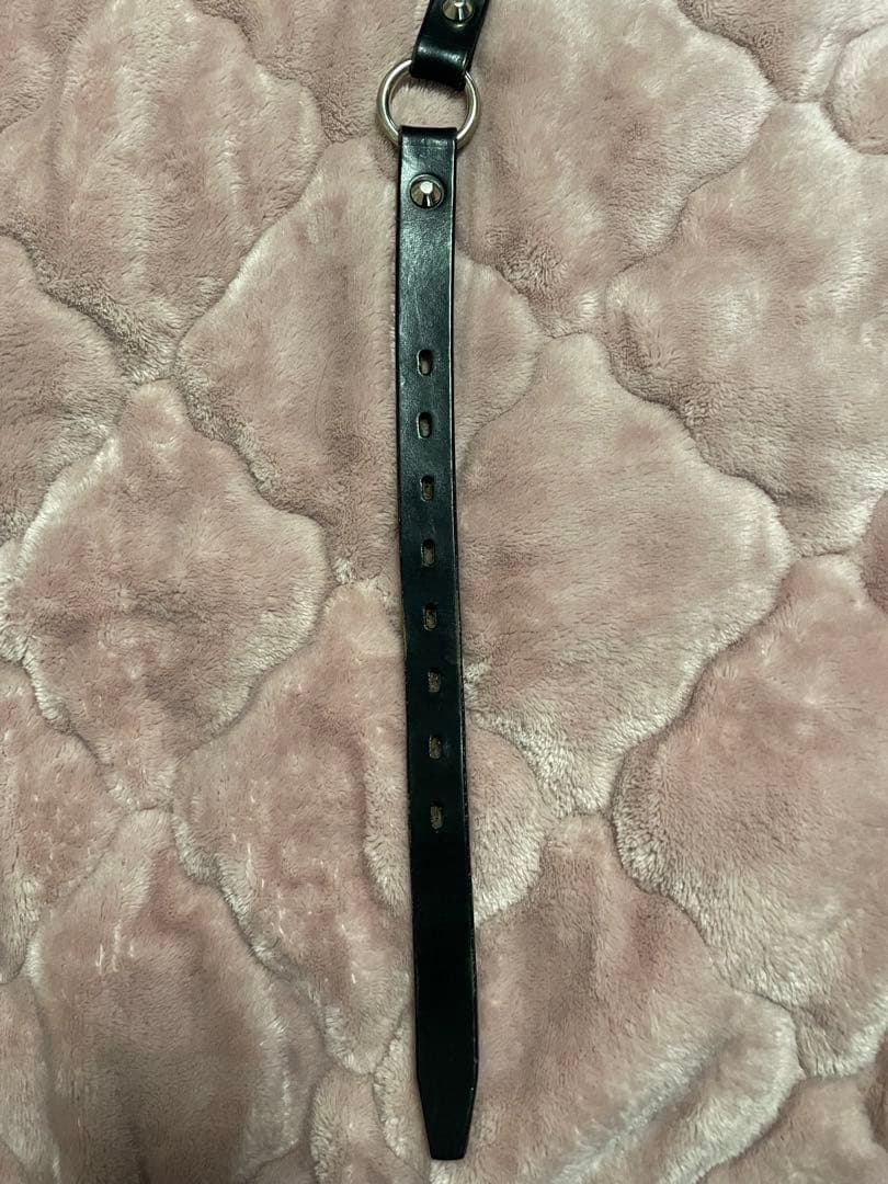 HYSTERIC GLAMOUR レザーベルトブラック ヒステリックグラマー