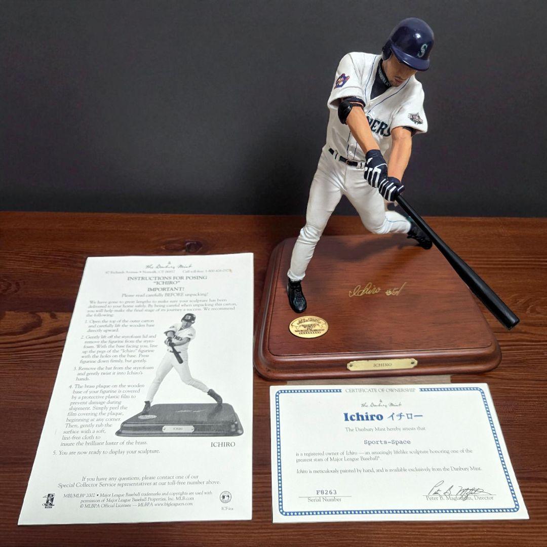 希少品 ダンバリーミント イチロー フィギュア ボブルヘッド 日米殿堂入選手