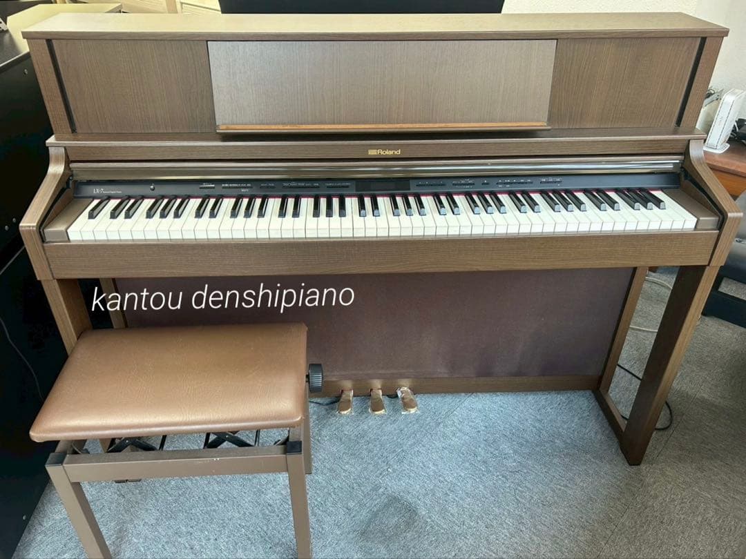 ローランド LX-7BW 2016年製 ハイブリッド木製鍵盤 6スピーカー 良好