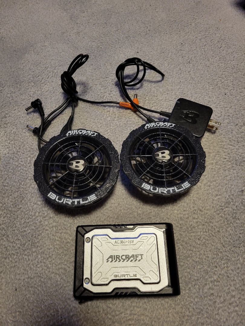 バートル エアークラフト 19ボルト ファン、バッテリーセット