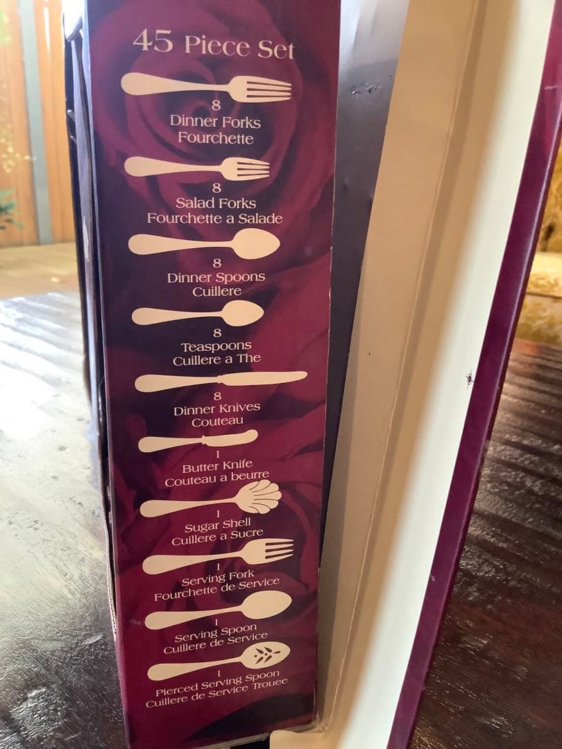   Old Country Roseカトラリー45ピース