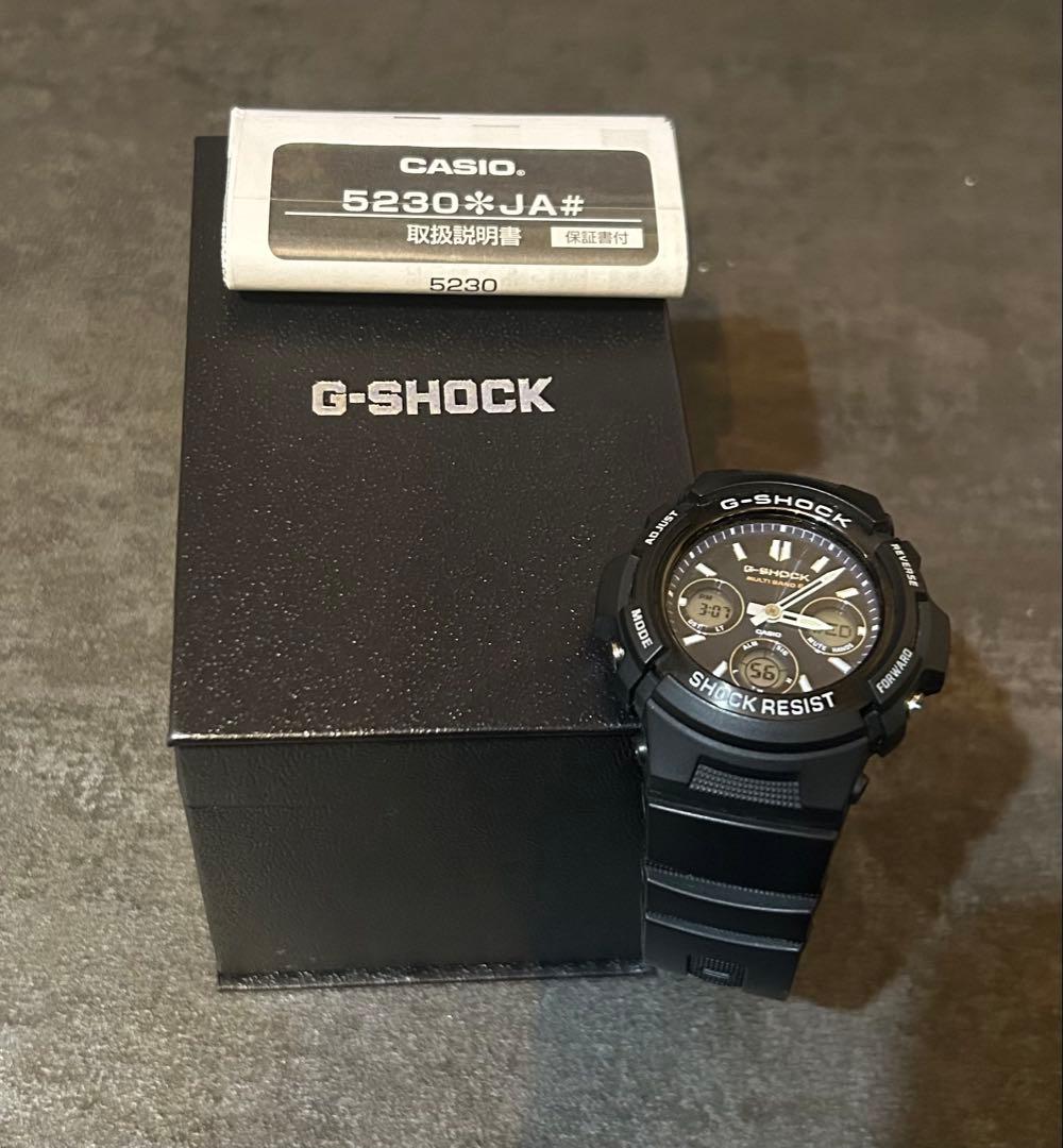 G-SHOCK AWG-M100SB 新品未使用