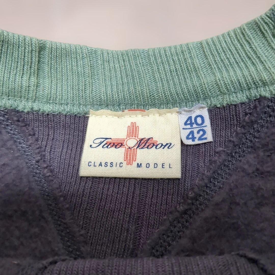 専用！Two Moon クラシックモデル 針抜きスウェット 両V 40/42