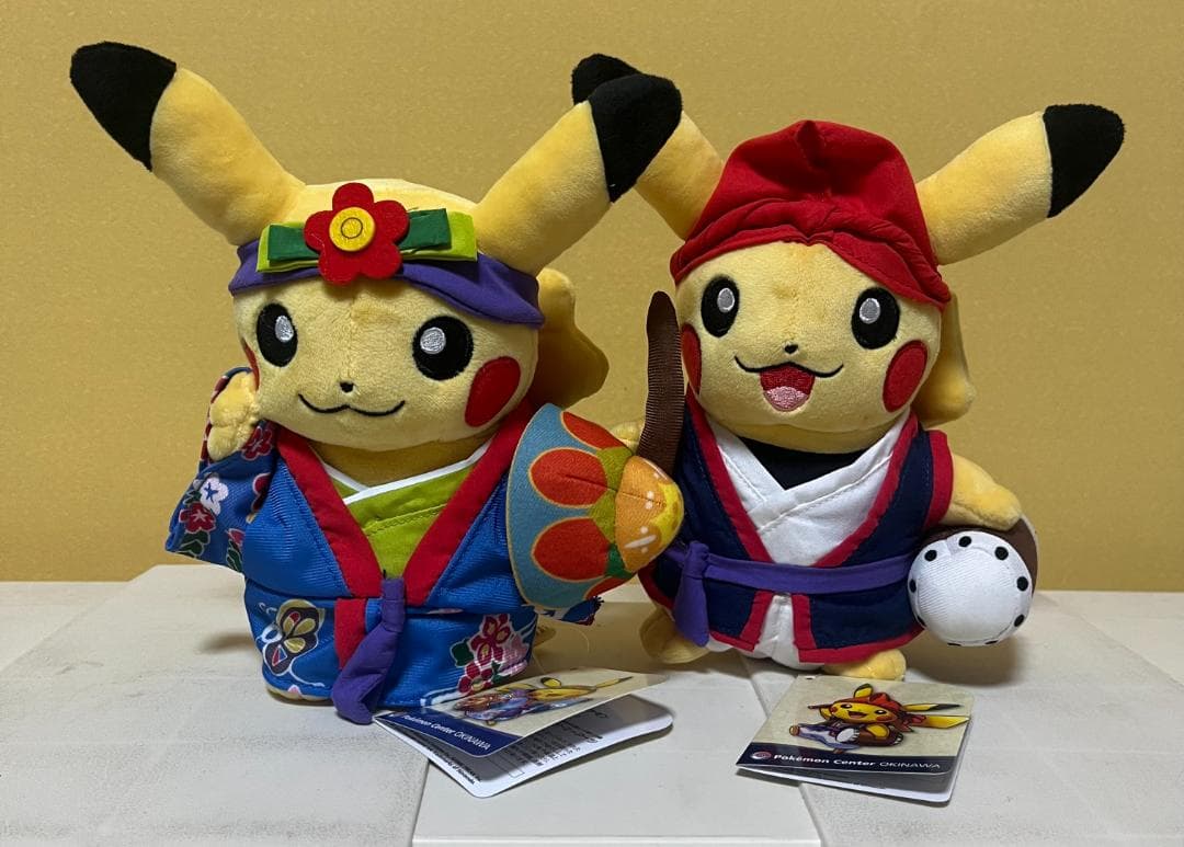 ポケモンセンター 沖縄 マスコット ぬいぐるみ 4個セット エイサー 琉舞