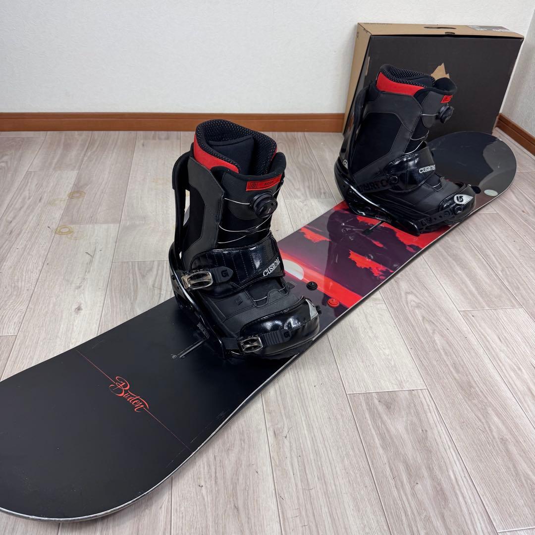 BURTON CUSTOM 151cm スノーボード RIDE 27.5cm