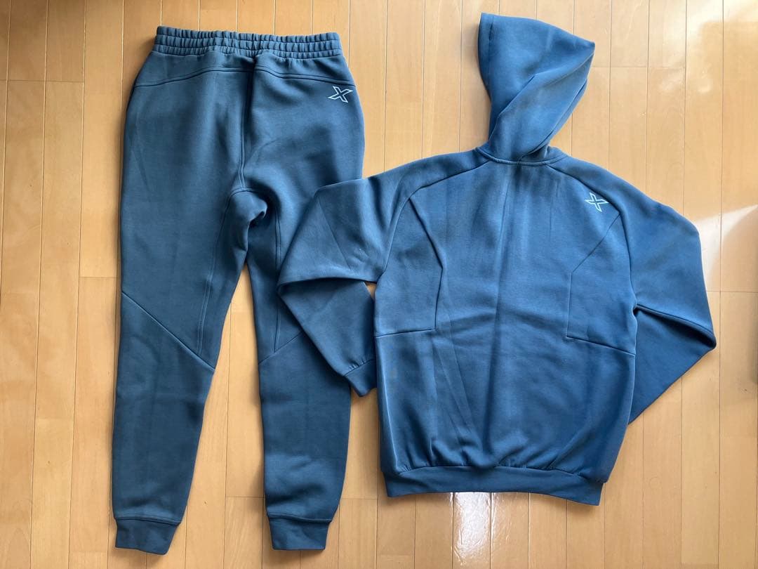 メンズ コミュート フルジップフーディー MR7225A TRB/HBM