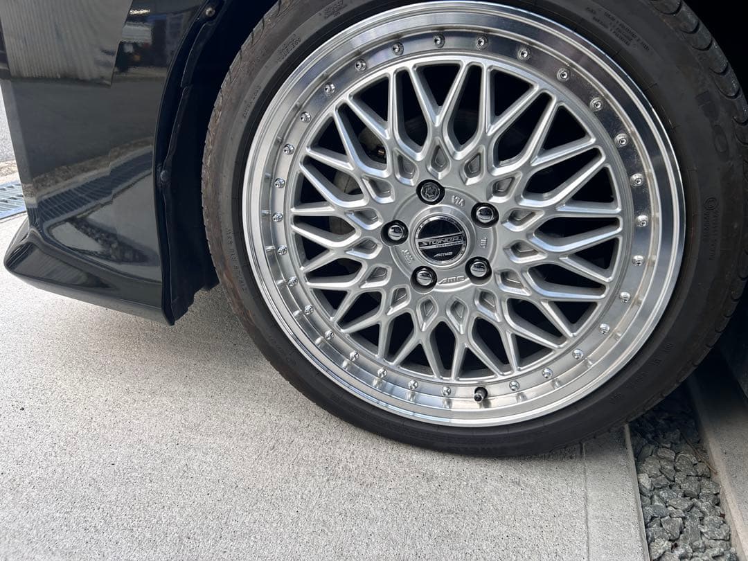 シュタイナー　FTX サテンシルバー　リムポリッシュ　18インチ　メッシュ