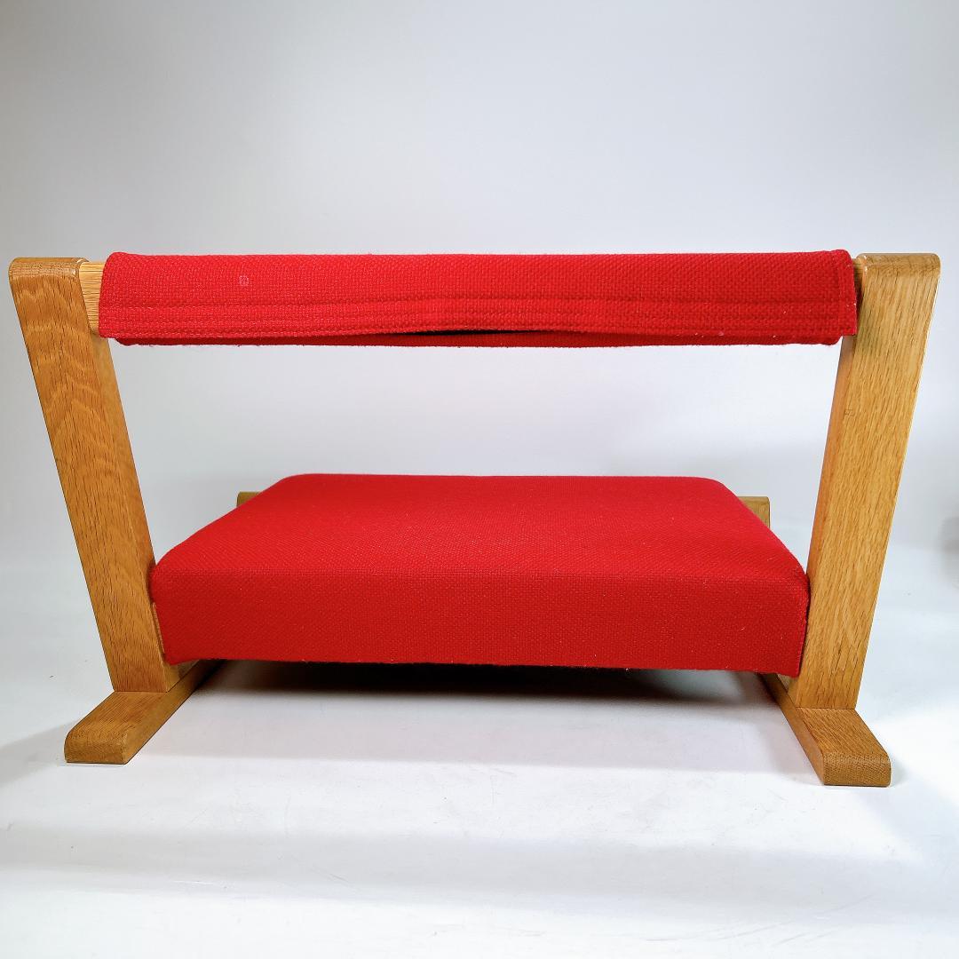 【希少人気色】園田 椅子 製作所 ZAGAKU04 レッド 赤 座椅子 送料無料