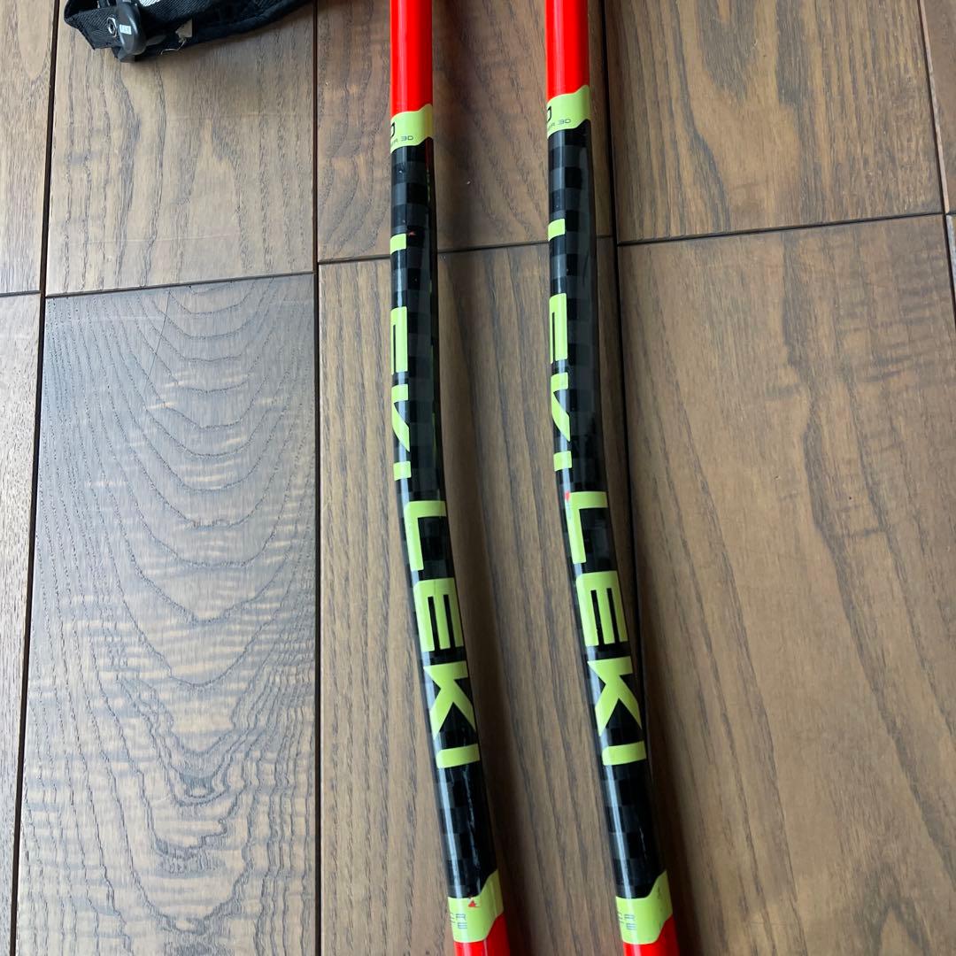 LEKI レーシングGS用ストック　WCR LITE 3D トリガーストラップ付